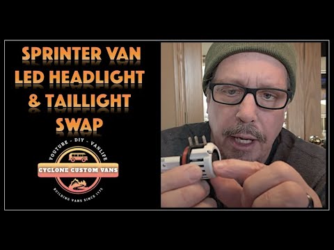 "How to Upgrade Your Sprinter Van's Headlights in 5 Minutes - You Won't Believe the Difference!"