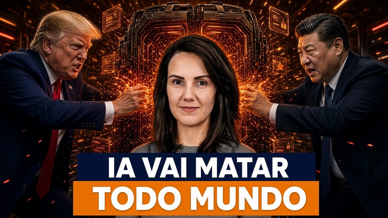 IA vai matar a humanidade! Ou é só estratégia para EUA e China aumentarem CONTROLE?