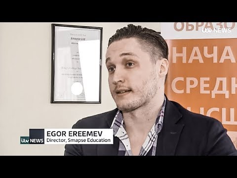 Smapse в выпуске новостей телеканала ITV news