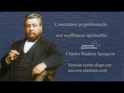 012: Consolation proportionate to spiritual suffering #spurgeon #spurgeonsermons