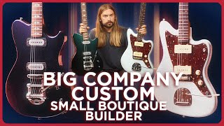 Video thumbnail for Are Custom Electric Guitars Really Worth It? Powers Electric A-Type vs. Fender '62 Jazzmaster by Alamo Music Center