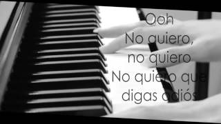 Quédate (Stay) (cover) - Ruth Lorenzo (lyrics)