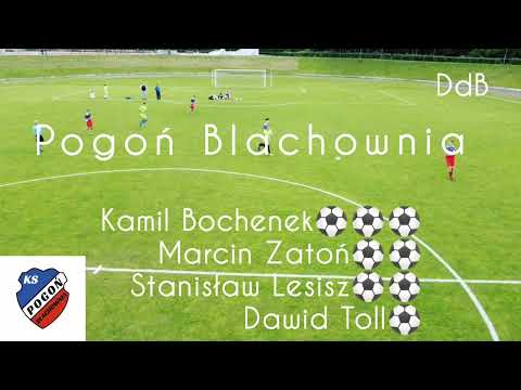 KS Pogoń Blachownia - migawka meczu LKS Polonia Poraj. Mecz wygrany 8:4