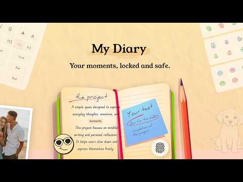 My Diary: Daily Journal, Notes