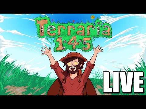 Playing the Terraria 1.4.5 Update!!!