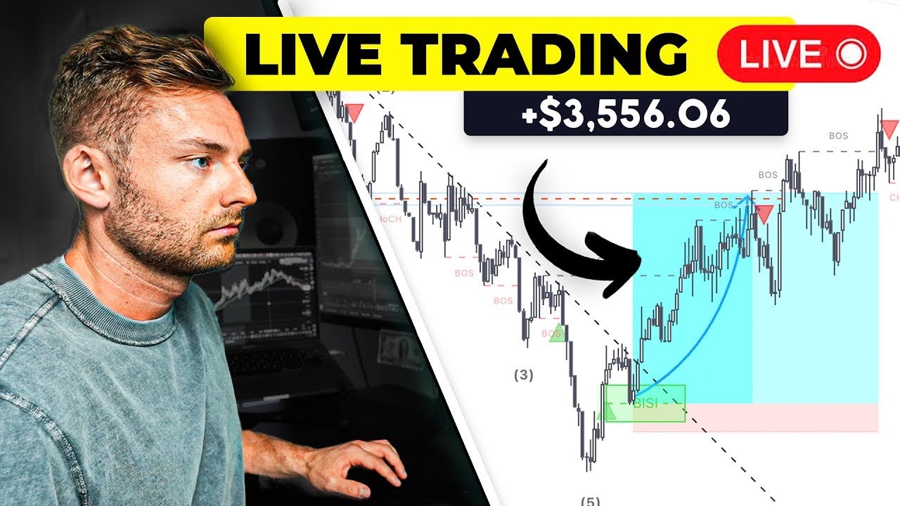 LIVE TRADING CRYPTO - How To Profit $3,556 In A Day Risking $500