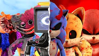 EVIL Sonic The Hedgehog 3 vs Poppy Playtime Chapter 4