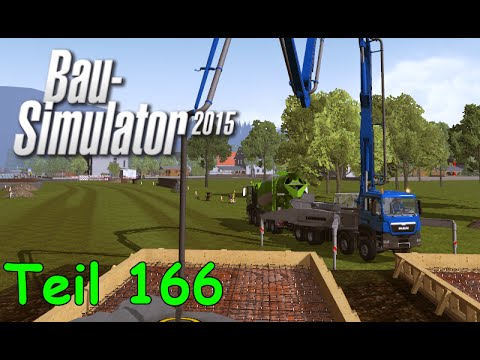 Let's Play Bau Simulator 2015 Teil 166 - FAHRBAHNPLATTEN gießen | Liongamer1