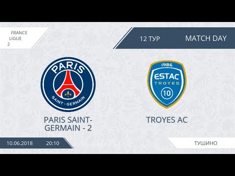 AFL18. France. Ligue 2. Group B. Day 12. Paris Saint-Germain - 2  - Troyes AC