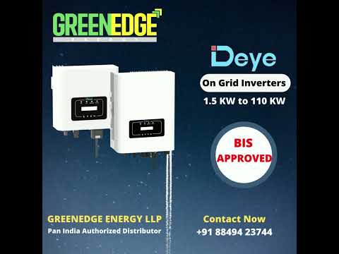 Solar On Grid Inverters | Deye On Grid Inverter | Hybrid Inverters