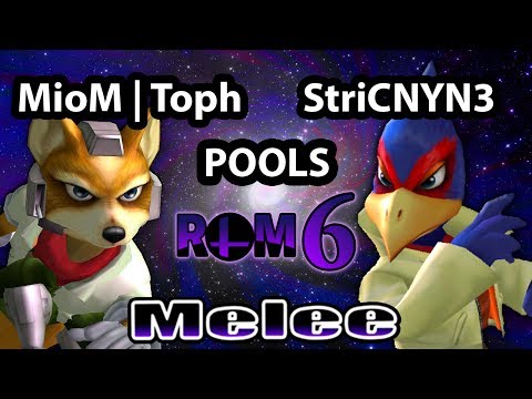 Revival of Melee 6 - Toph (Fox) Vs. StriCNYN3 (Falco) - Pools WF