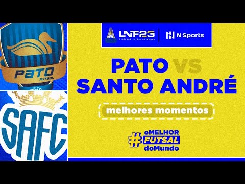 PATO 3 X 3 SANTO ANDRÉ INTELLI | MELHORES MOMENTOS | LNF 2023 | NSPORTS
