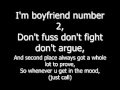 Boyfriend #2 by Pleasure P Lyrics