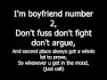 Boyfriend #2 by Pleasure P Lyrics 