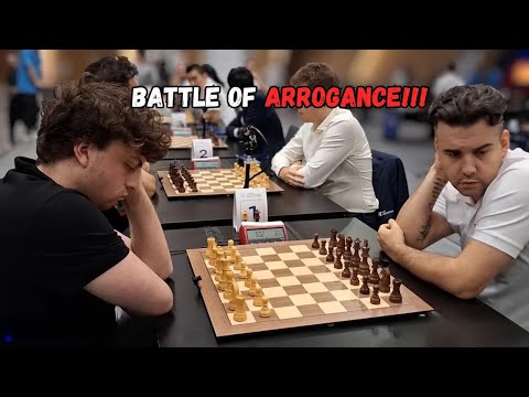 Hans niemann vs Ian Nepomniachtchi is something to