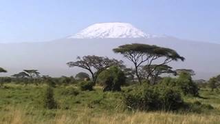 preview picture of video 'Amboseli National Park in Kenya, with Kilimanjaro'