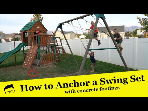 How to Anchor a Swing Set: 12 Steps (with Pictures) - wikiHow