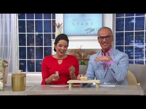 Diamond Crossover Ring, 3/4 cttw, 14K, by Affinity on QVC