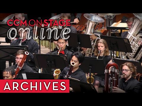 CCM Wind Symphony performs Jonathan Leshnoff's Symphony for Winds (Sept. 19, 2025)
