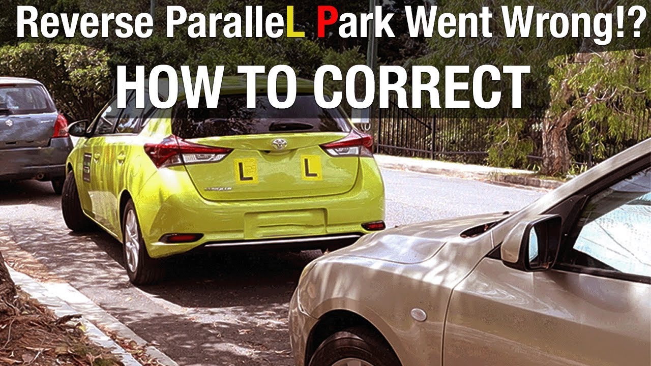 How to Correct a Reverse Parallel Parking | Too Far or Too Close!
