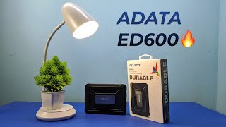 Adata ed600 review | Best external hdd case |2022