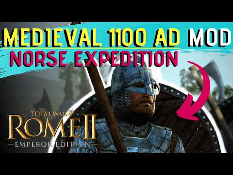 VIKINGS IN ROME 2!!! - Total War: Rome 2 Medieval 1100 ad mod - NORSE EXPEDITION