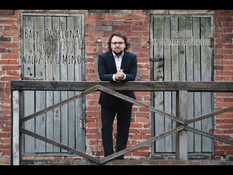 Piano101: Dvarionas - Waltz in G Minor
