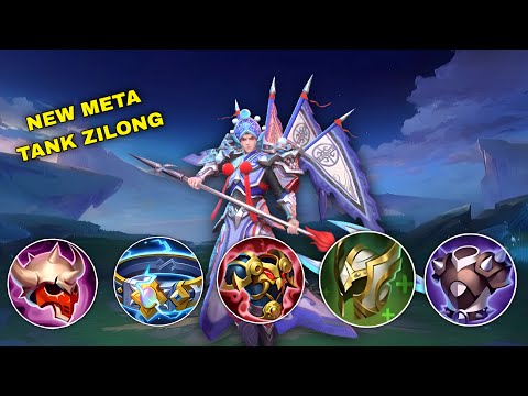 TANK ZILONG BUILD 😱 UNKILLABLE NEW META 