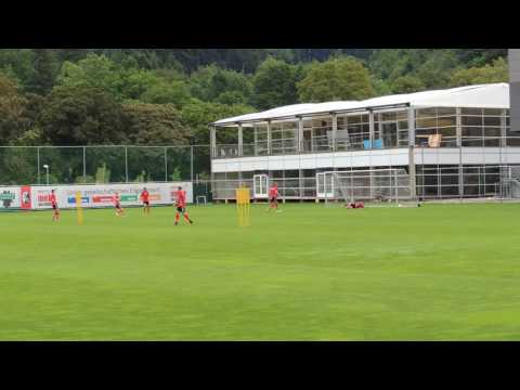 Die Breisgauer trainieren spielnahe Spielzüge