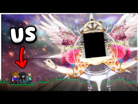 3 Noobs Fight LITERAL GODS in Terraria Calamity