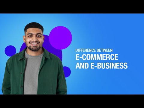 Difference between E-Commerce and E-Business | Lio