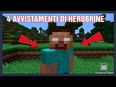 4 Avvistamenti di herobrine!