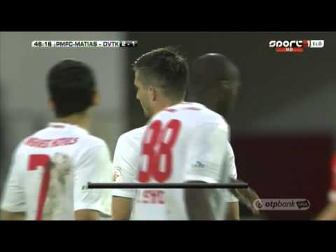 29. forduló PMFC-Matias-DVTK 2-1 Rudolf Gergely gólja