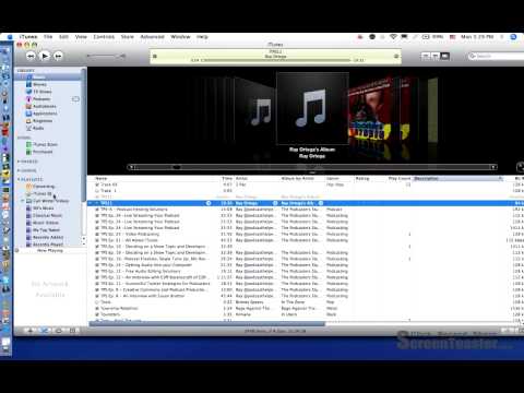 Convert audio file to .mp3 using itunes