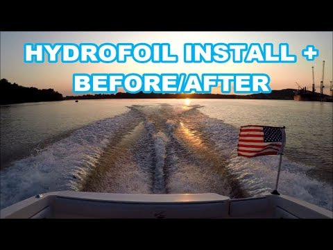 Hydrofoil SE300 Sport install + BEFORE and AFTER TEST - How to Install Hydro Foil Whale Tail