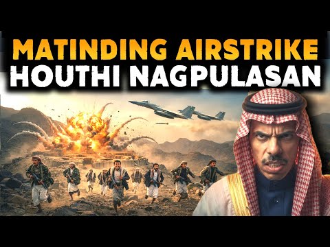 SAUDI ARABIA NAGLUNSAD NG MATINDING AIRSTRIKE LABAN SA HOUTHI, DOSE-DOSENANG TARGET WINASAK