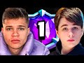 Jynxzi Watches Me Get TOP 1 In Clash Royale