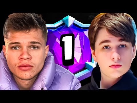 Jynxzi Watches Me Get TOP 1 in Clash Royale 🌎🏆