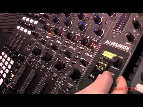 Allen and heath xone DB-4 and K2 UPDATES @ BPM 2012 with DJkit.tv