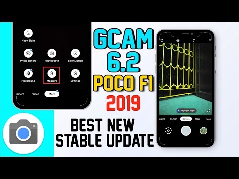 GCam 6.2 APK for POCO F1 (Google Camera) New Stable Update 2019 Video