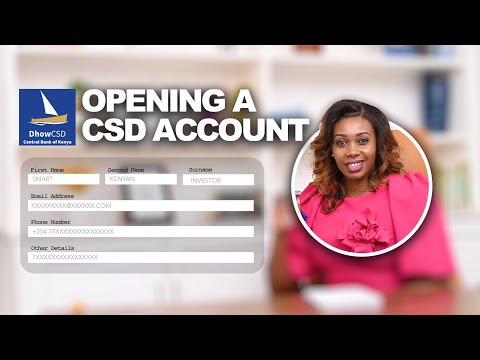 Opening a CSD Account