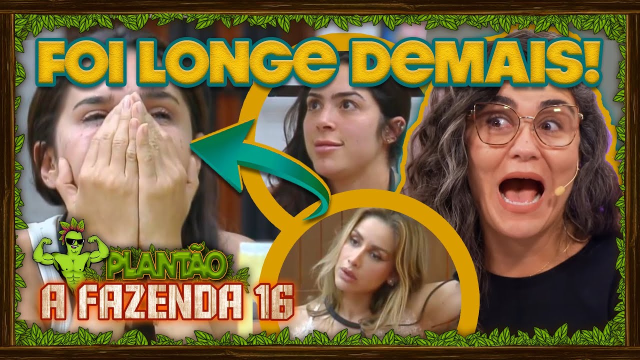 🔴Fazenda16: Treta do edredon Babi x Luana sobra pra Sacha; Gizelly vai longe, chora e faz revelação