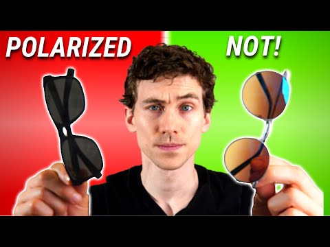 Polarized VS Non Polarized Sunglasses Video