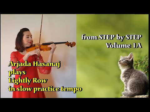 Let's Practice Together: "Lightly Row" - in slow practice tempo