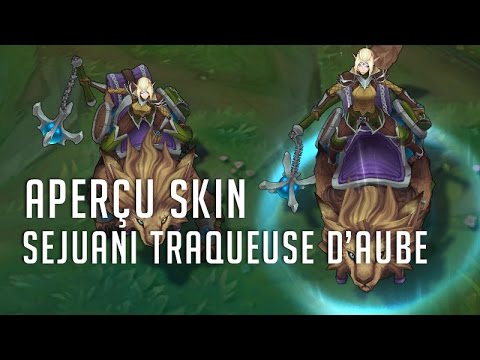 Sejuani Traqueuse de l'aube - Apercu Skin