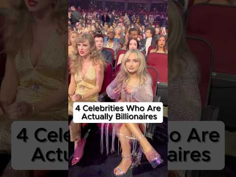 4 Celebrities Who Are Actually Billionaires.#actors #celebrities #hollywood #usa #foryou