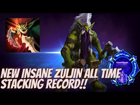 Zuljin TazDingo - NEW ZULJIN STACKING ALL TIME RECORD!! - Grandmaster Storm League