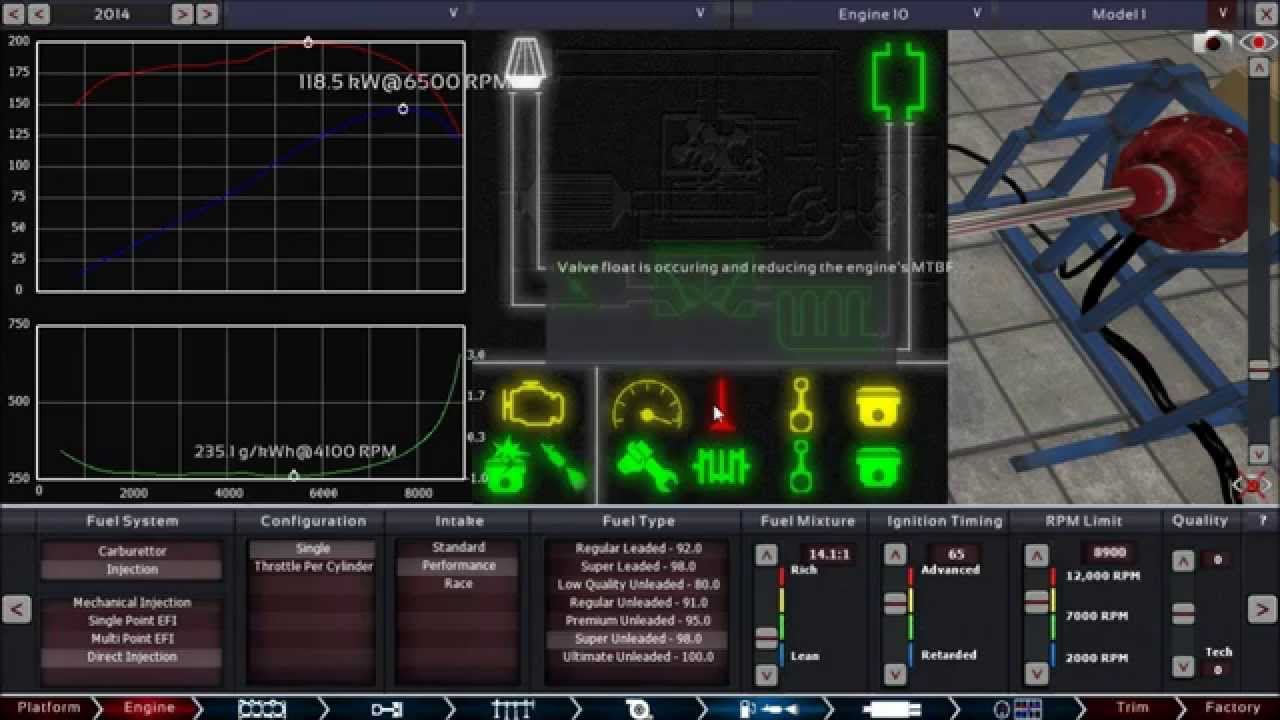 Little Dev Update: Engine Designer Usability