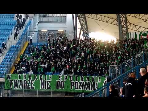 Doping Kibiców Radomiaka w Poznaniu