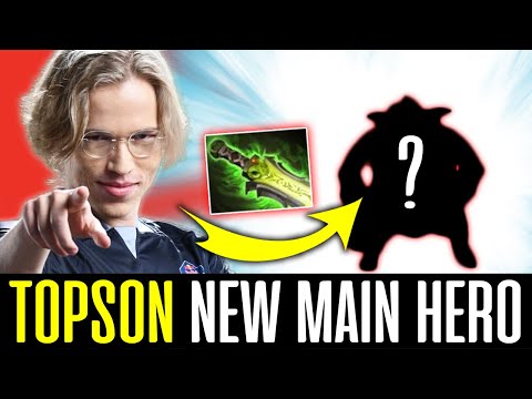 Topson NEW MAIN HERO in 7.31 patch DOTA 2